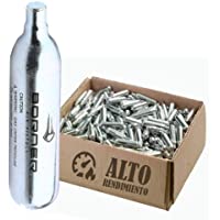 BORNER - Bombonas de CO2 de Alto Rendimiento | Capsulas de Aire comprimido con Cargas de 12 gr para Armas de Airsoft o…